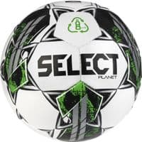 Мяч футбольный Select Planet v23 белый, зеленый Уни 5 (5703543315963)
