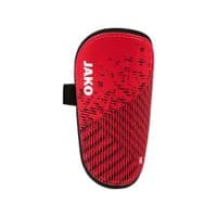 Футбольные щитки Jako Performance Basic 2765-110 красный Уни L (4059562567243)