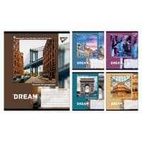 Зошит Yes Dream City А5 96 аркушів клітинка (767707)