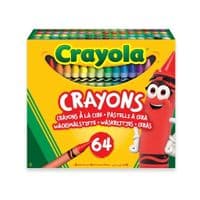 Олівці кольорові Crayola воскові, 64 шт (52-6448)