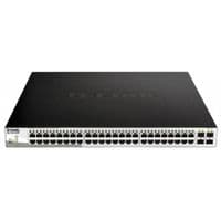 Коммутатор D-Link DGS-1210-52MPP 48x1GE PoE, 4x1G SFP, 802.3af/802.3at(740Вт), WebSmart