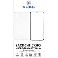 Чохол до мобільного телефона XoKo Ultra Thin Proof + Glass Full Cover Ultra-Thin iPhone 14 Pro Black (XK-CS-ULT-AP-IP14PR)