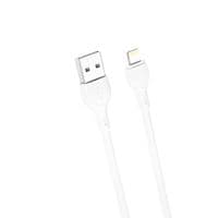 Кабель для передачи данных USB 2.0 AM - Lightning 2,0 м 2,1 А, белый XO (NB200-L2-WH)