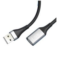 Кабель для передачи данных USB 2.0 AM/AM 3,0 м черный XO (NB-219-USB-3m)
