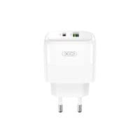 Зарядний пристрій XO 1xUSB QC3.0 + 1xUSB-C PD20W (XO-QC37)