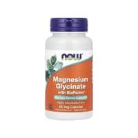 Витаминно-минеральный комплекс Now Foods Глицинат магния с биоперином, 200 мг, Magnesium Glycinate With BioPerine, (NF1284)