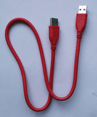 Кабель USB 3.0 AM+AM 0.6м, RED
