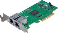 Supermicro AOC-SGP-I2 LAN 2-портовий контролер RJ45 Gigabit Ethernet, PCI-e x4, Intel® i350AM2