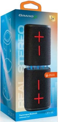 Акустична система Grand-X 2 в 1 BTS-15DB_подарунок