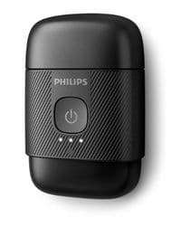 Бритва електр. Philips роторна Shaver 500 Series,  бритв.головок-2, Li-Ion, сух.+волог., дорожн.футляр, чорний