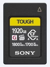 Карта памяти Sony CFexpress Type A 1920GB R1800/W1700 Tough
