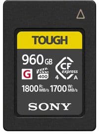 Карта памяти Sony CFexpress Type A 960GB R1800/W1700 Tough