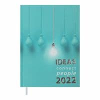 Тижневик Buromax датований Only A5 на 336 сторінок Блакитний (BM.2183-14)