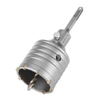 Коронка по бетону GRAPHITE, SDS-Plu, 65мм, 8 ТВС