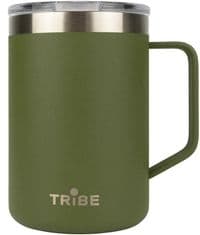 Термокружка Tribe Classic Mug 500 мл оливковая (T-FA-0033-olive)