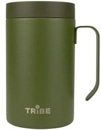 Термокружка Tribe Adventure Mug 450 мл оливковая (T-FA-0032-olive)