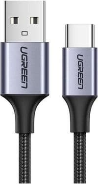 Кабель USB AM - Type-C, 1.5 м, Black, Ugreen US288, 3A (60127)
