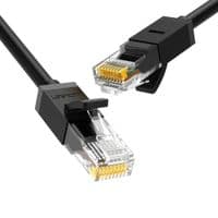 Патч-корд 15 м, U/UTP, Black, Ugreen NW102, литий, RJ45, Cat.6, 1000 Mbps, 250 MHz (50180)