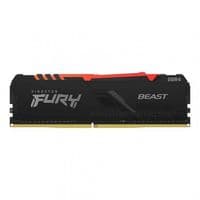 Память ПК Kingston DDR4 16GB 3200 FURY Beast RGB