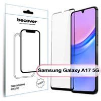 Стекло защитное BeCover Samsung Galaxy A17 5G SM-A176 Black (713732)