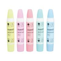 Клей Axent ПВА, 2 аппликатора: тонкий и широкий, 40 г (7202-A)