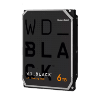 Жесткий диск WD Black 6TB/3.5/7200/256/S3.0 (WD6004FZBX)