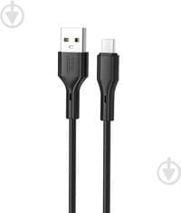 Кабель XO NB230-AC USB - USB Type-C (M/M), 1 м, Чорний (6920680833443)