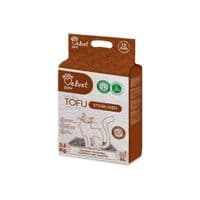 Наполнитель для туалета Velvet Paw TOFU для стерилизованных кошек, с кокосовым углем, миндальной и кокосовой эссенцией (1.5 мм) 2 (TOF70055)