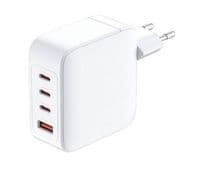 Зарядний пристрій мережевий D-Link 100Вт GAN 3хUSB-С, 1xUSB-A, білий
