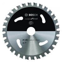 Диск пиляльний Bosch Standard for Steel 136x1.6x20мм 30HB