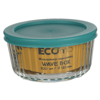 контейнер ECOMO WAVE BOX /кругл /520 мл (3CC050-4H)