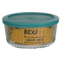 контейнер ECOMO WAVE BOX /кругл /1000 мл (3CC100-4H)