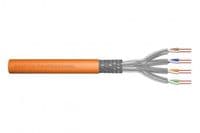 Кабель "вита пара" DIGITUS CAT 7 S-FTP, 500м, AWG 23/1, LSZH, оранжевий