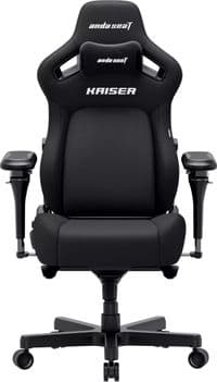 Крісло для геймерів Anda Seat Kaiser 4 V2 Size XL Black Fabric (AD12YDDC-XLL-20-B-CF-03)