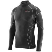 Термокофта X-Tech Maglia Race 3 Munica Lunga lupetto Nero XXL/XXXL (MagliaRace3LupettoXXL/3XL)