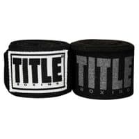 Бинт для спорту Title Boxing Power-Flex Elite 180" 4.5м Black (TPFHW BK)