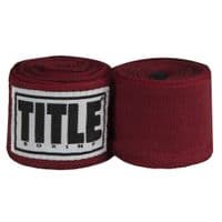 Бинт для спорту Title Boxing Select 180" Semi Elastic Mexican 4.5м Maroon (SMHW XL MR)