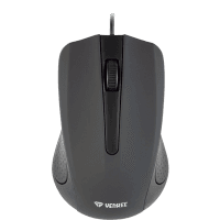Миша YENKEE YMS 1015BK Mouse USB Suva black