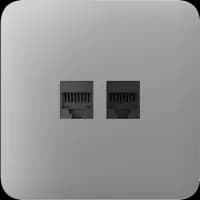 Фронтальна панель Ajax SoloCover (LAN) fog