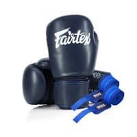 Боксерські рукавички Fairtex BGV27 Blue 16 унцій (бинти в комплекті) (BGV27_16oz_Blue)