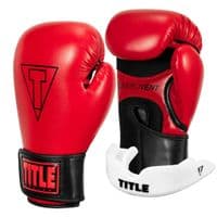 Боксерські рукавички Title Boxing Vegan Gloves Red/Black 16 oz (VGFBG 16 oz RD/BK)