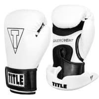 Боксерські рукавички Title Boxing Vegan Gloves White/Black 8 oz (VGFBG 8 oz WH/BK)