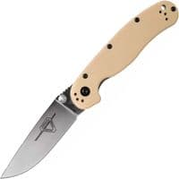 Нож Ontario Knife RAT II D2 Desert Tan (ON8828DT)