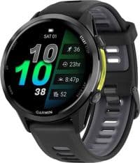 Смарт-часы Garmin Forerunner 970 Carbon Gray DLC Titanium w.Black Case and Black/Translucent W.Band
