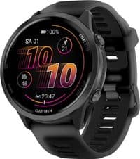 Смарт-часы Garmin Forerunner 570 47mm Slate Gray Aluminum w. Translucent Black/Black Band