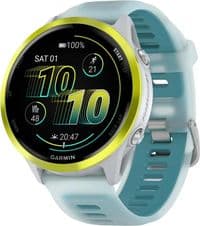 Смарт-часы  Garmin Forerunner570 47mm Amp Yellow Aluminum w.Translucent Whitestone/Turquoise Band