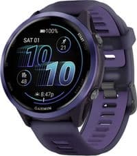Смарт-часы Garmin Forerunner570 47mm Indigo Aluminium w.Translucent Imperial Purple/Indigo Band