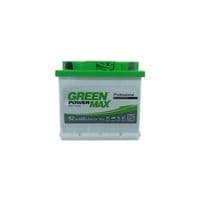 Акумулятор автомобільний GREEN POWER MAX 52Ah Ев (-/+) (000022374)