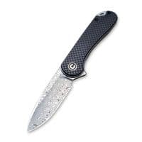 Нож Civivi Elementum, дамаск, углеродное волокно/G10 (C907DS)