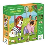 Навчальний набір DoDo Магнітна гра Одягалка Кумедні пси (200278)